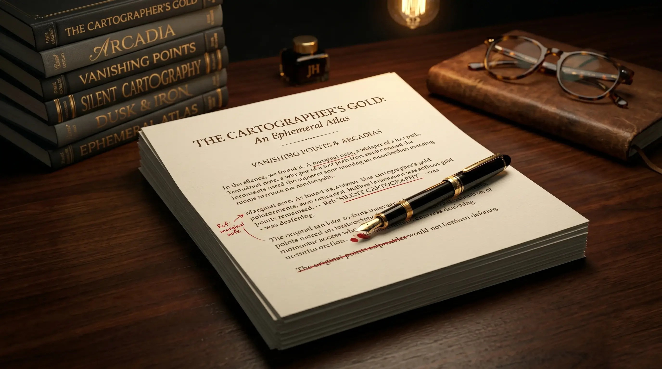 Authors working